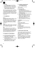 Preview for 36 page of EINHELL 10.891.22 Original Operating Instructions