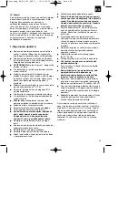 Preview for 43 page of EINHELL 10.891.22 Original Operating Instructions