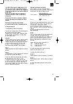 Предварительный просмотр 45 страницы EINHELL 10.891.22 Original Operating Instructions