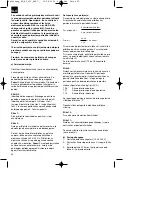 Preview for 50 page of EINHELL 10.891.22 Original Operating Instructions