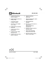 EINHELL 1078121 Original Operating Instructions предпросмотр