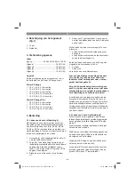 Предварительный просмотр 46 страницы EINHELL 11019 Original Operating Instructions