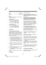 Предварительный просмотр 61 страницы EINHELL 11019 Original Operating Instructions