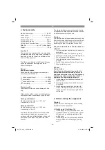 Preview for 22 page of EINHELL 11025 Original Operating Instructions