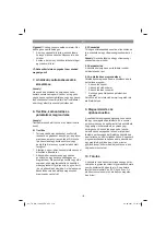 Предварительный просмотр 116 страницы EINHELL 11037 Original Operating Instructions