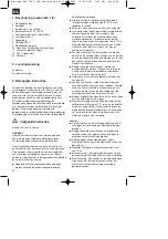 Preview for 20 page of EINHELL 15.440.90 Operating Instructions Manual