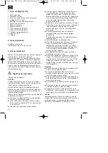 Preview for 44 page of EINHELL 15.440.90 Operating Instructions Manual