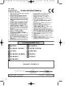 Preview for 48 page of EINHELL 15.440.90 Operating Instructions Manual