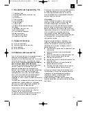 Preview for 27 page of EINHELL 1500 ECO Original Operating Instructions