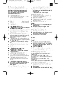 Preview for 49 page of EINHELL 1500 ECO Original Operating Instructions