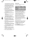 Preview for 87 page of EINHELL 1500 ECO Original Operating Instructions