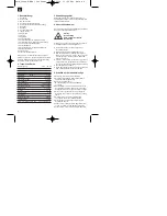 Preview for 4 page of EINHELL 1500-Laser Operating Instructions Manual