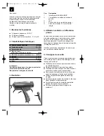 Предварительный просмотр 6 страницы EINHELL 20.483.00 Operating And Maintenance Instructions Manual