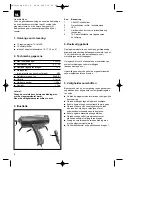 Предварительный просмотр 8 страницы EINHELL 20.483.00 Operating And Maintenance Instructions Manual