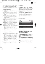 Preview for 5 page of EINHELL 20.931.30 Operating Instructions Manual