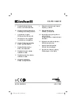 Preview for 1 page of EINHELL 20.932.64 Original Operating Instructions