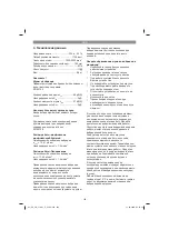 Preview for 109 page of EINHELL 20.932.64 Original Operating Instructions