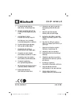 Preview for 1 page of EINHELL 20.933.20 Original Operating Instructions