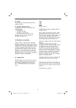 Preview for 74 page of EINHELL 20.933.20 Original Operating Instructions