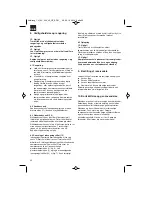 Предварительный просмотр 30 страницы EINHELL 200/40 OF Operating Instructions Manual