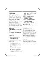 Preview for 22 page of EINHELL 21021 Original Operating Instructions