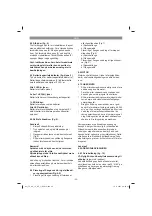 Preview for 50 page of EINHELL 21021 Original Operating Instructions