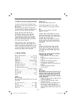 Preview for 203 page of EINHELL 21021 Original Operating Instructions