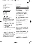 Preview for 21 page of EINHELL 22.700.40 Operating Instructions Manual