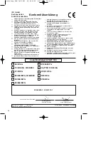 Preview for 36 page of EINHELL 22.700.40 Operating Instructions Manual