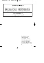 Предварительный просмотр 37 страницы EINHELL 22.700.40 Operating Instructions Manual