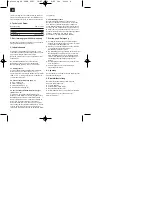 Предварительный просмотр 4 страницы EINHELL 23.382.01 Operating Instructions Manual