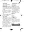 Предварительный просмотр 7 страницы EINHELL 23.382.50 Original Operating Instructions