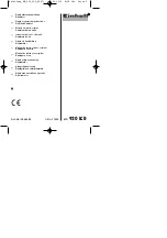 EINHELL 23.383.50 Original Operating Instructions предпросмотр