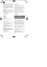 Предварительный просмотр 10 страницы EINHELL 23.383.50 Original Operating Instructions