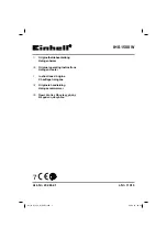 EINHELL 23.385.41 Original Operating Instructions предпросмотр