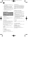 Предварительный просмотр 6 страницы EINHELL 23.385.60 Operating Instructions Manual