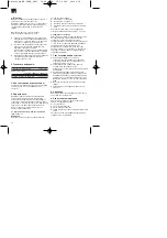 Предварительный просмотр 18 страницы EINHELL 23.385.60 Operating Instructions Manual