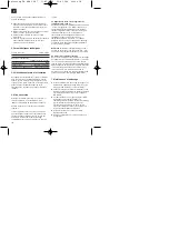 Preview for 10 page of EINHELL 23.387.00 Operating Instructions Manual