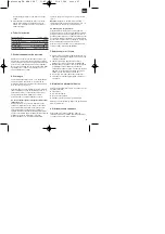 Preview for 25 page of EINHELL 23.387.00 Operating Instructions Manual