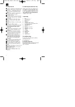 Preview for 4 page of EINHELL 23.421.53 Operating Instructions Manual