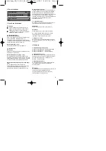 Предварительный просмотр 51 страницы EINHELL 23.423.00 Operating Instructions Manual