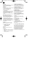 Предварительный просмотр 6 страницы EINHELL 23.423.04 Operating Instructions Manual