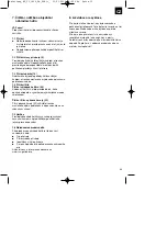 Preview for 33 page of EINHELL 23.423.10 Original Operating Instructions