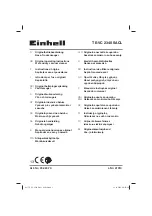 EINHELL 23.424.70 Operating Instructions Manual предпросмотр