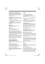 Preview for 39 page of EINHELL 23.424.70 Operating Instructions Manual