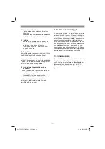 Preview for 41 page of EINHELL 23.424.70 Operating Instructions Manual