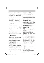 Preview for 47 page of EINHELL 23.424.70 Operating Instructions Manual