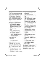 Preview for 63 page of EINHELL 23.424.70 Operating Instructions Manual