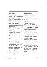 Preview for 93 page of EINHELL 23.424.70 Operating Instructions Manual