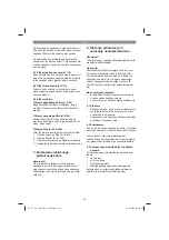 Preview for 112 page of EINHELL 23.424.70 Operating Instructions Manual